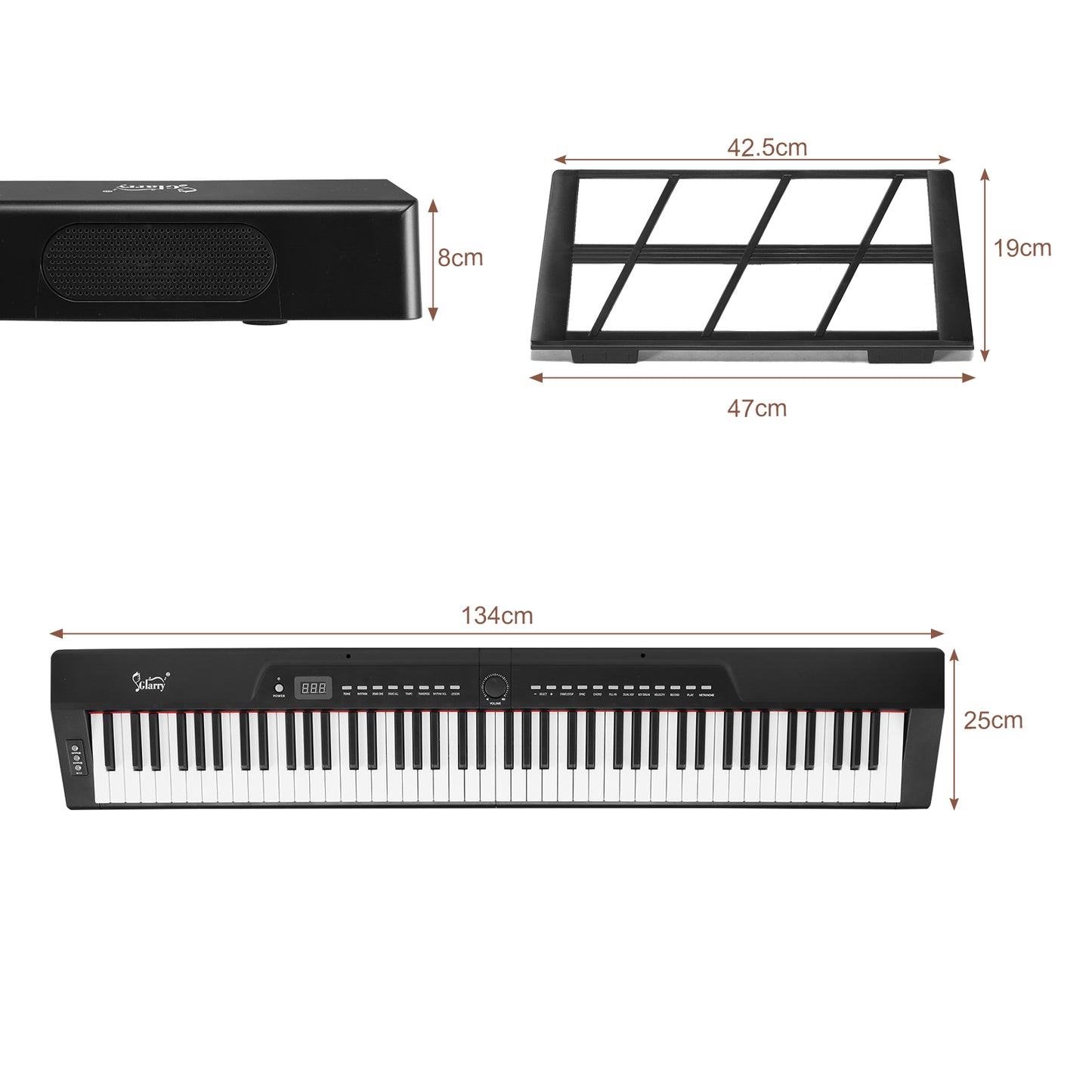 Piano synthétiseur numérique