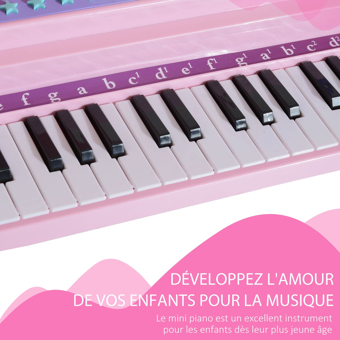 Piano 37 touches clavier enfant