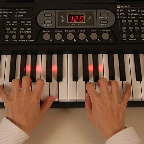 Piano numérique électronique avec microphone 61 touches