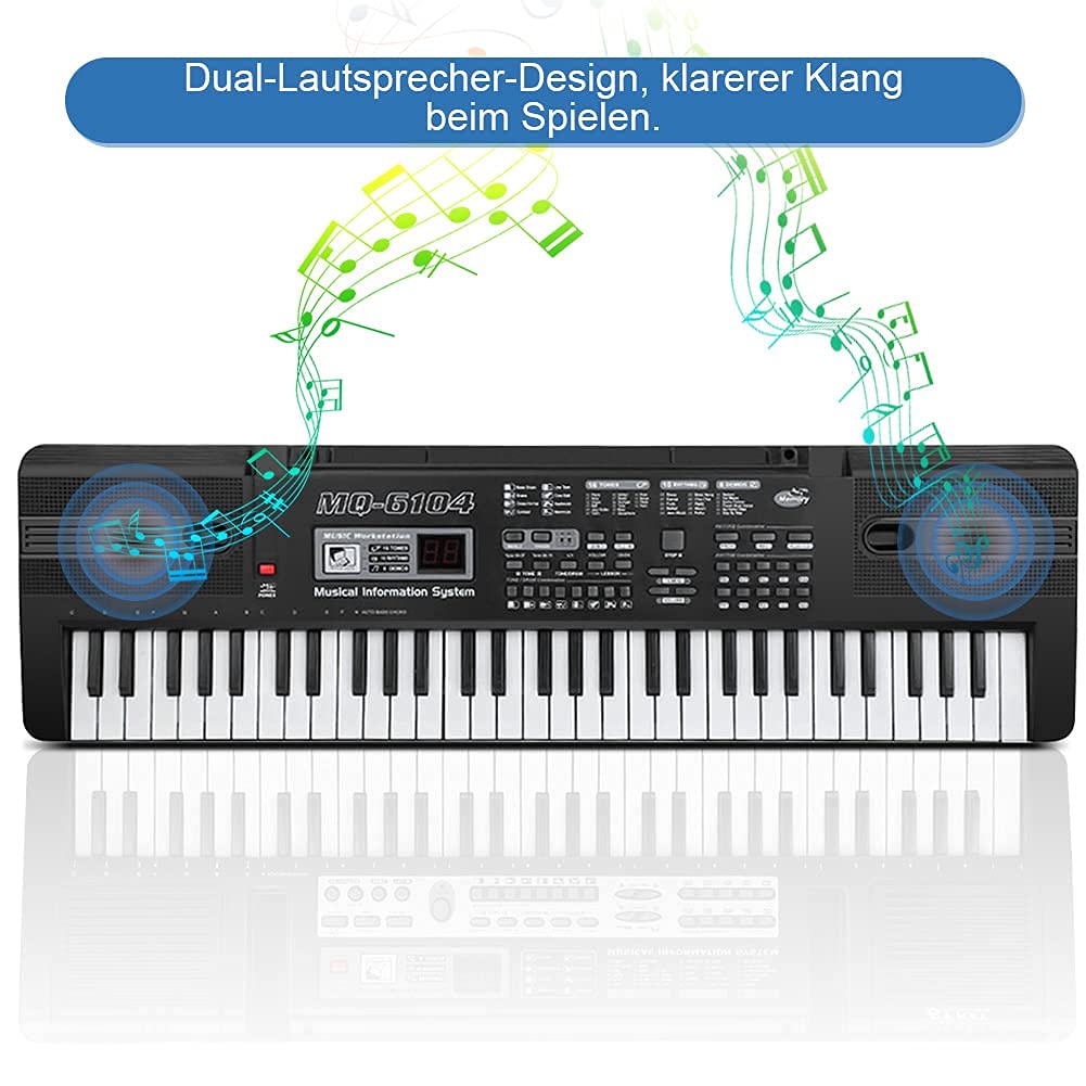 Piano numérique 61 touches portable