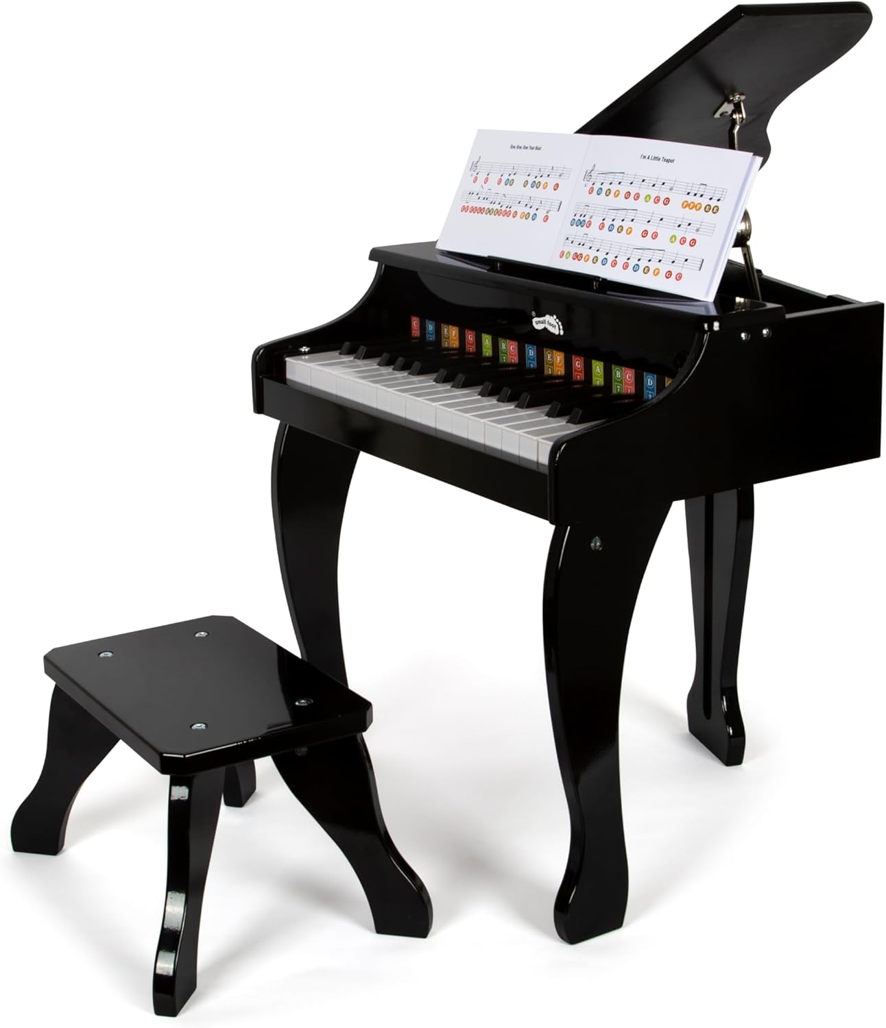 Piano électronique mini en bois pour enfants