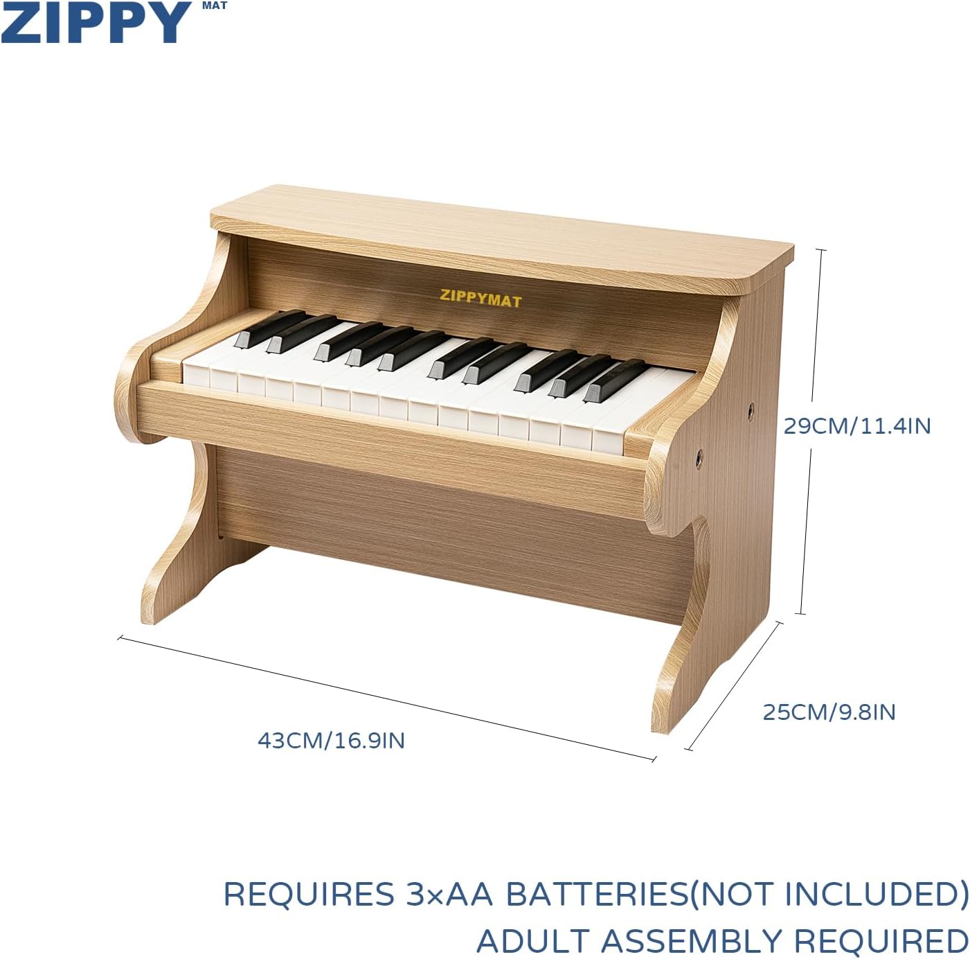 Piano numérique bois 25 touches