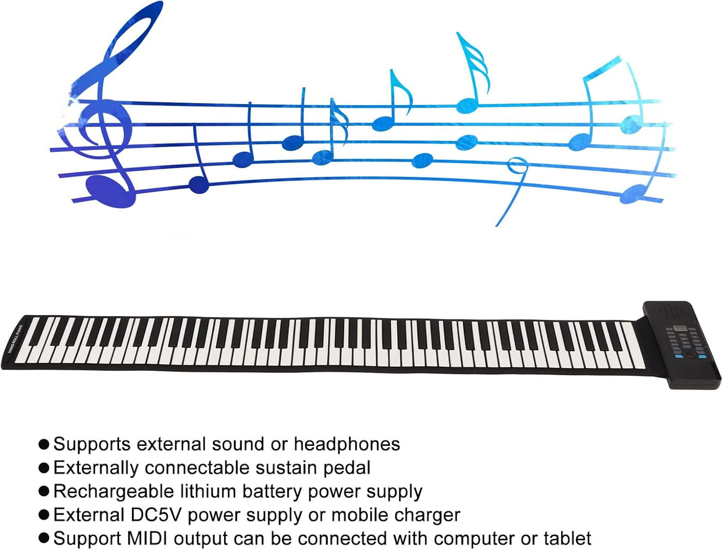 Piano à roulettes électrique