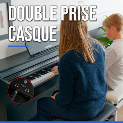 Piano numérique meuble toucher lourd