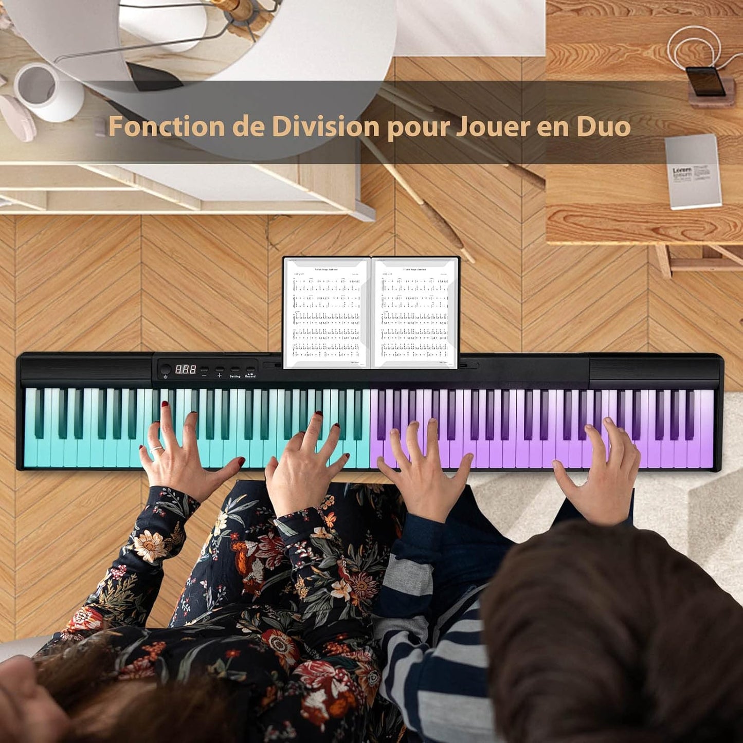 Piano numérique portable 88 touches