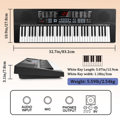 Piano électrique 61 touches