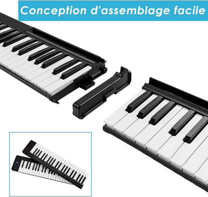 Piano numérique de 88 touches avec touches détachables