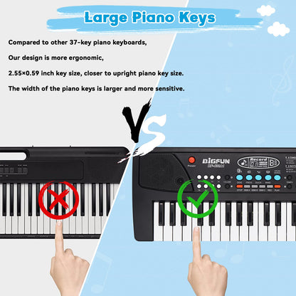 Piano portable 37 touches enfants