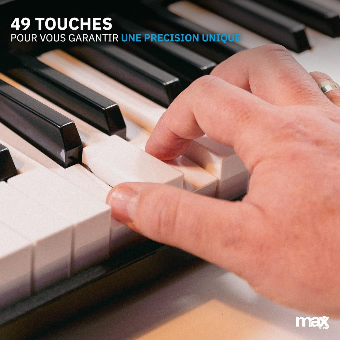 Piano clavier électronique débutant 49 touches