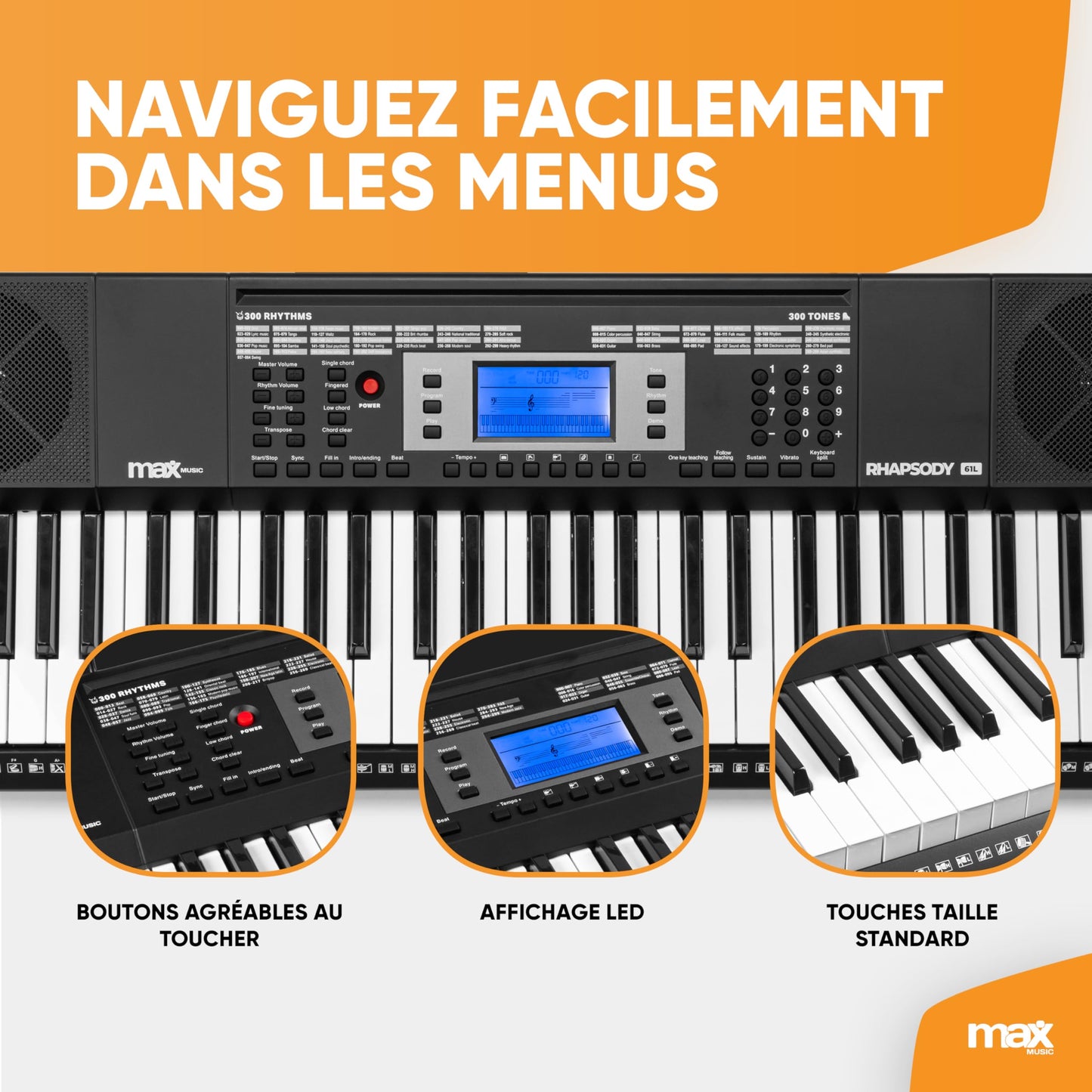 Piano numérique synthétiseur débutant