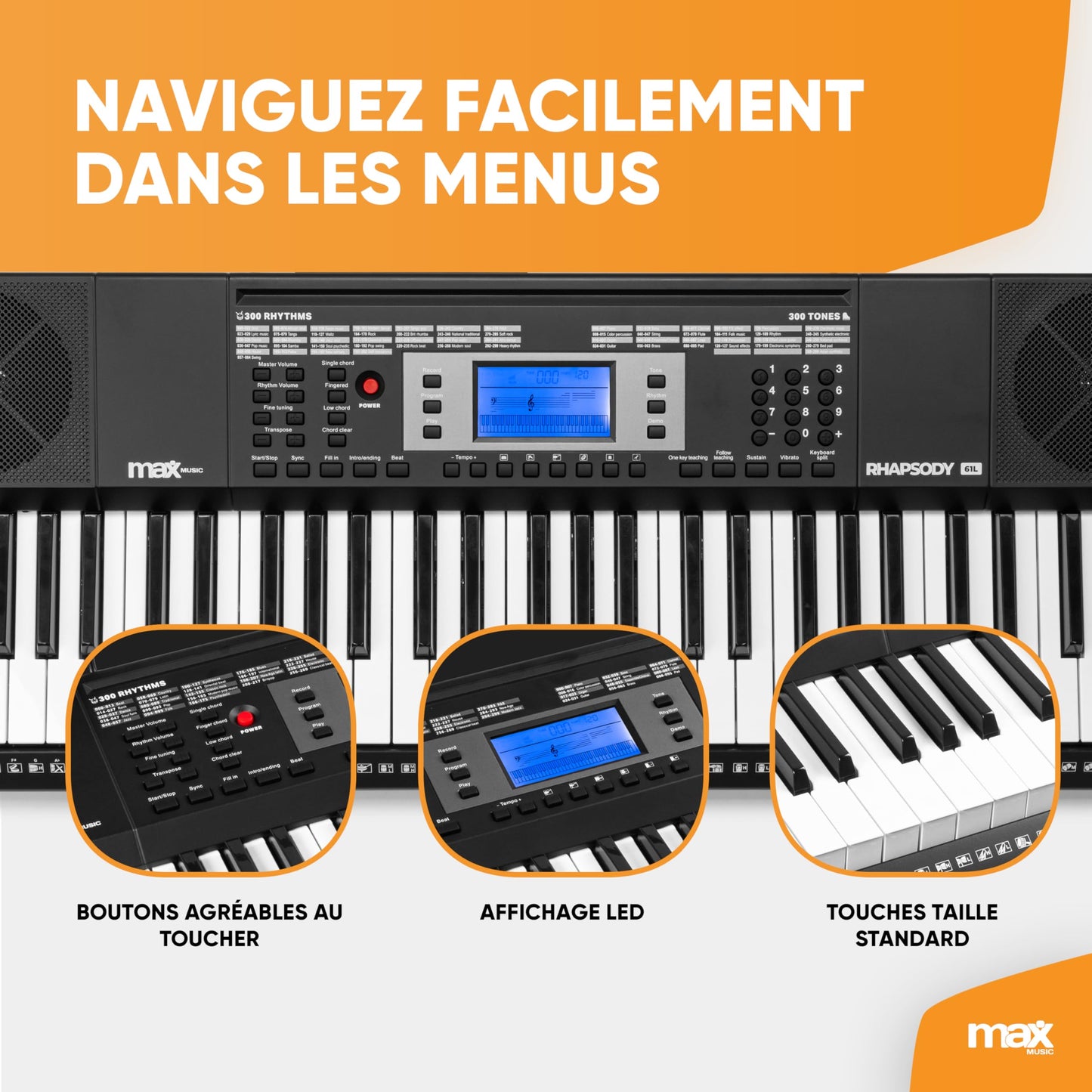 Piano numérique synthétiseur débutant