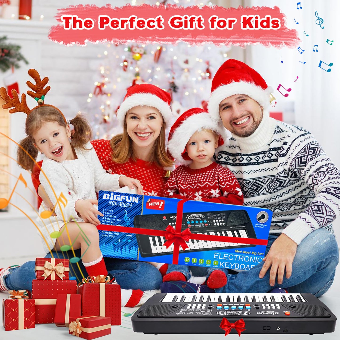 Piano portable 37 touches enfants