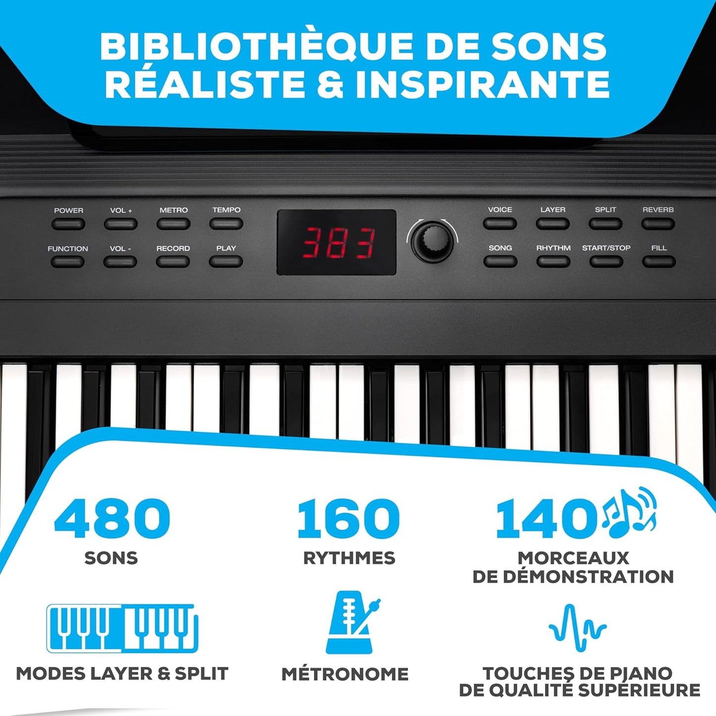 Piano numérique débutant 88 touches