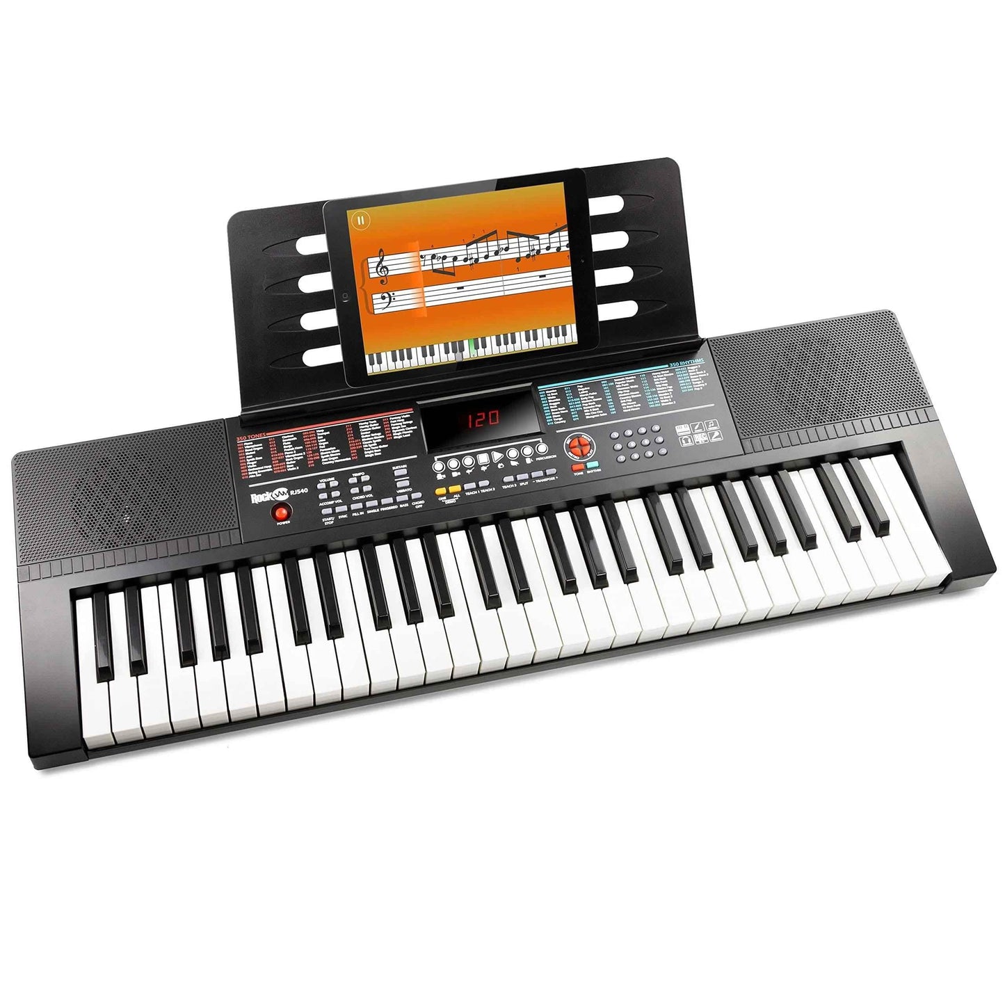 Piano clavier LED de piano 54 touches