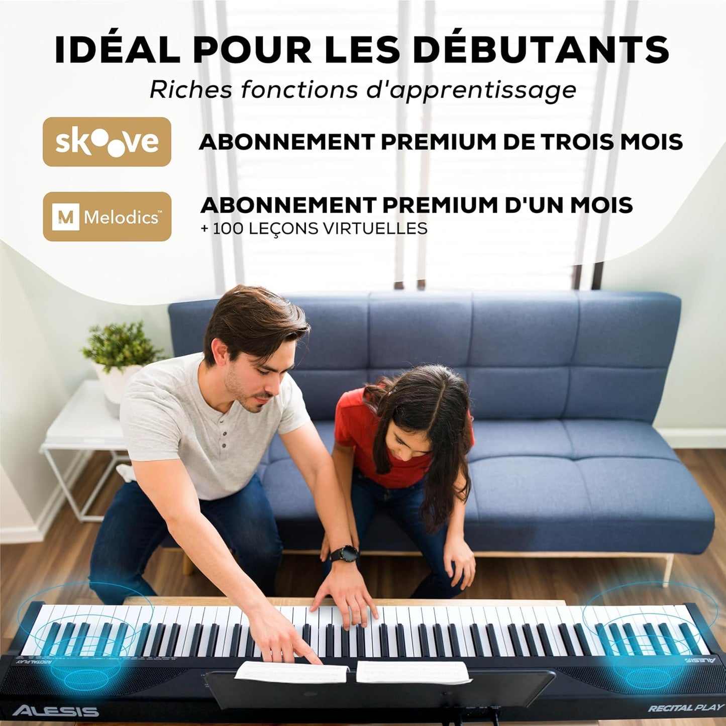 Piano numérique 88 touches débutant