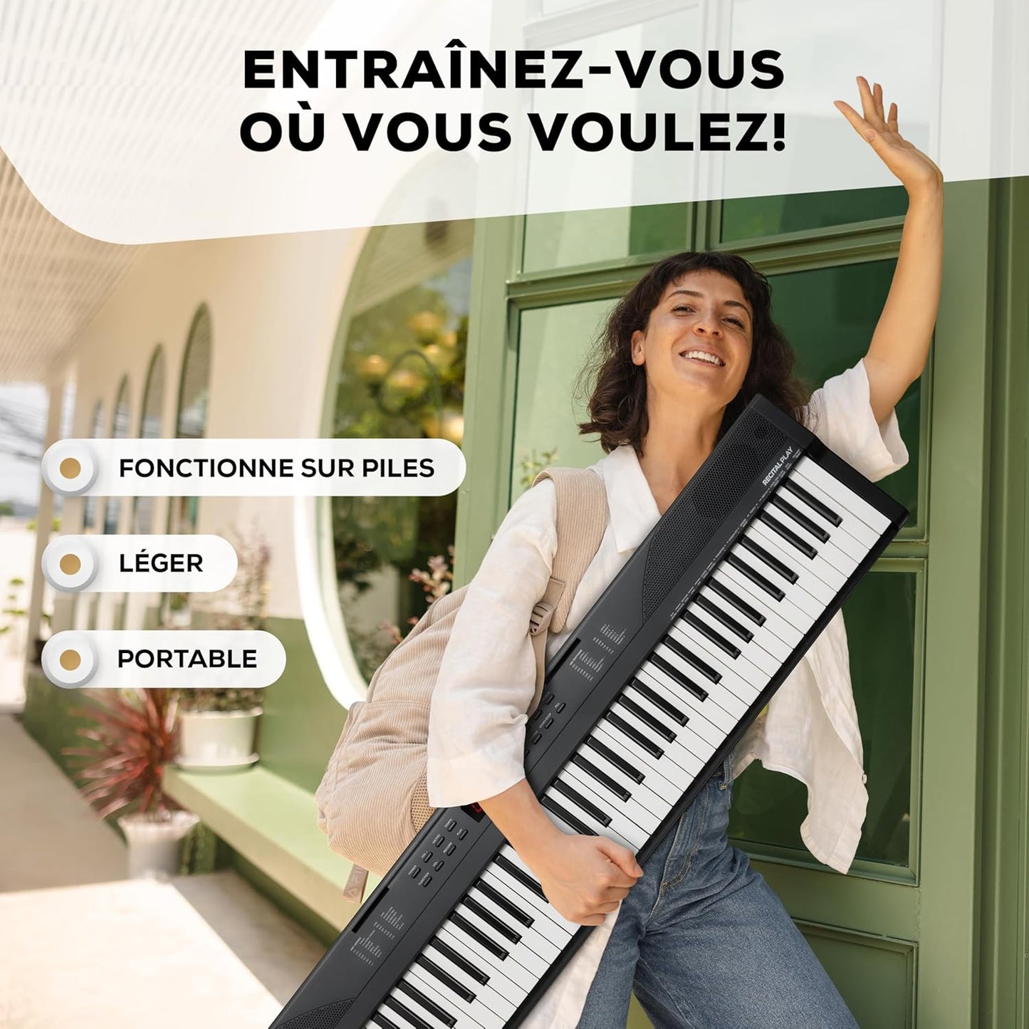 Piano numérique 88 touches débutant