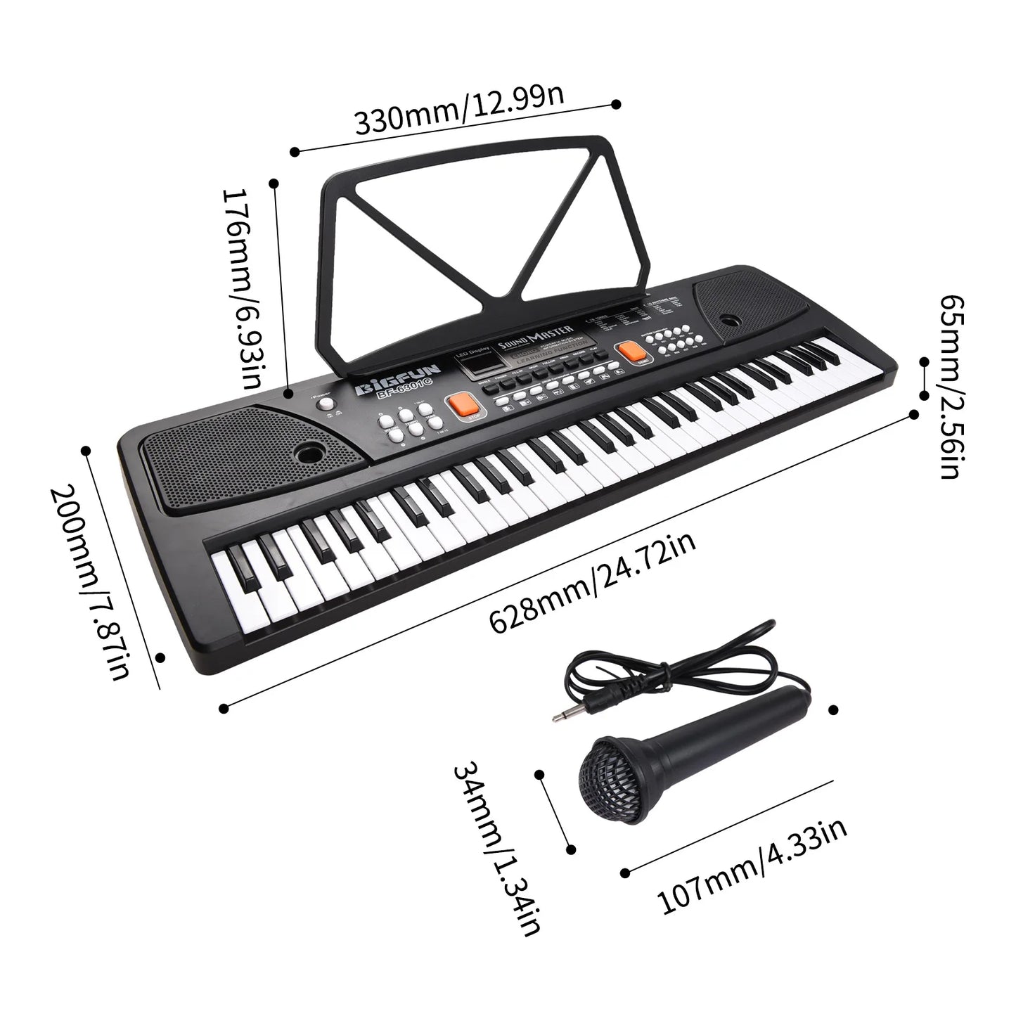 Piano électronique pour enfants