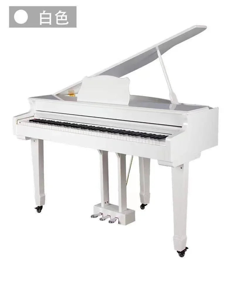 Piano à queue design blanc