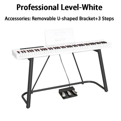 Piano électronique à clavier professionnel