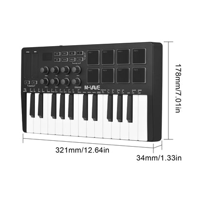 Piano portable 25 touches