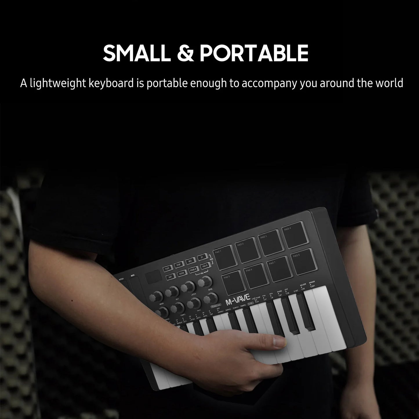 Piano portable 25 touches