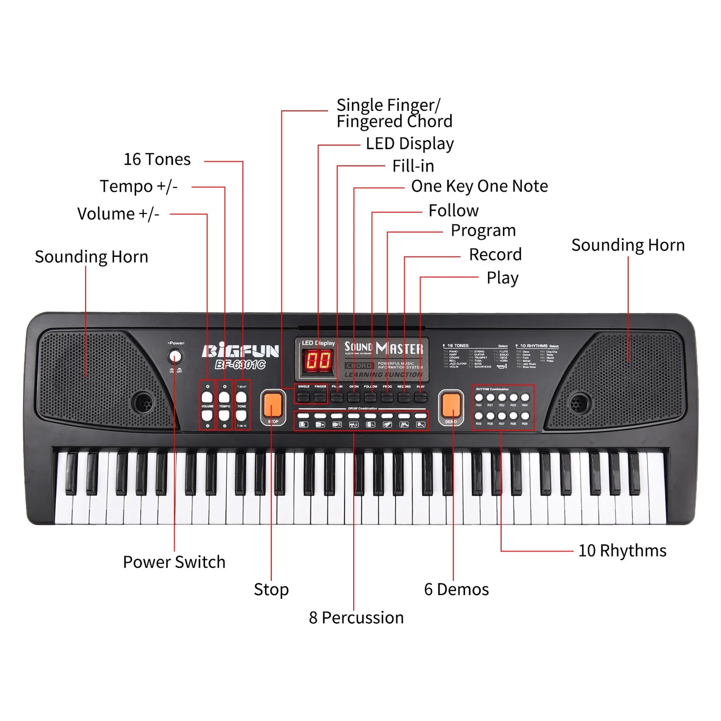 Piano électronique pour enfants