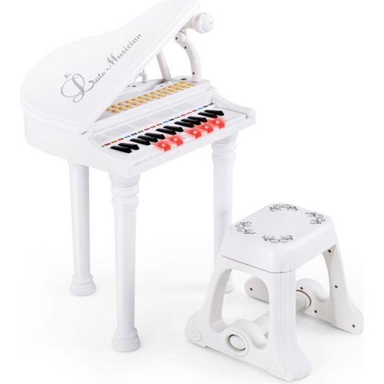 Piano blanc enfant 37 touches