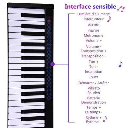 Piano clavier numérique 88 touches