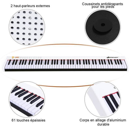 Pianos numériques électriques 88 touches