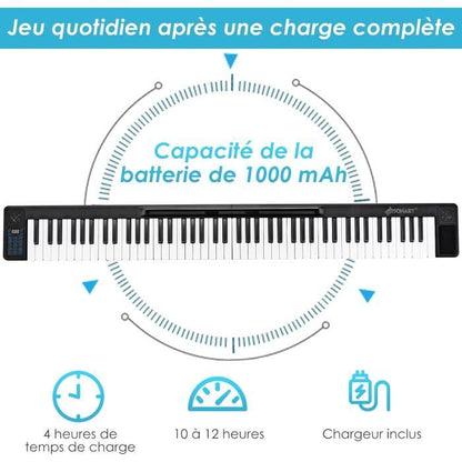 Piano à clavier numérique 88 touches