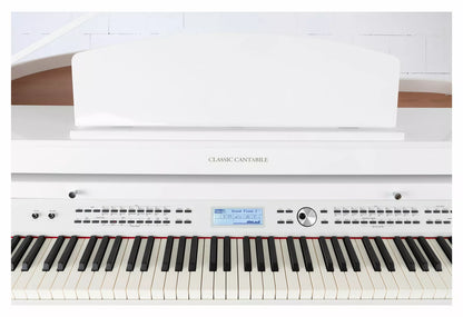 Piano à queue numérique blanc