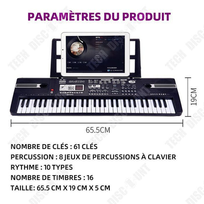 Piano numérique débutant